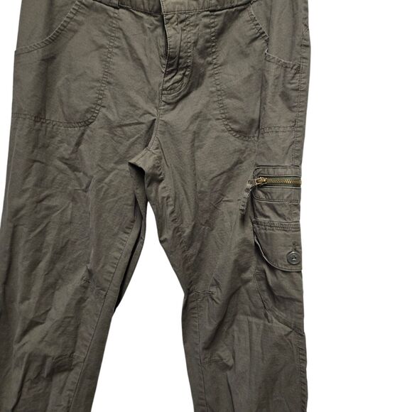 COLUMBIA Pants Green Trail Stretch Size 10 Hiking - Picture 3 of 6